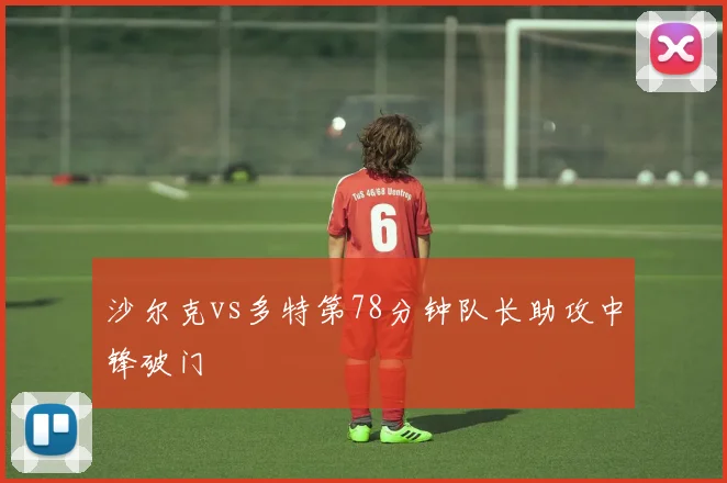 沙尔克vs多特第78分钟队长助攻中锋破门